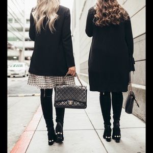 NIB Ivanka Trump Tamir Velvet Knee High Boots